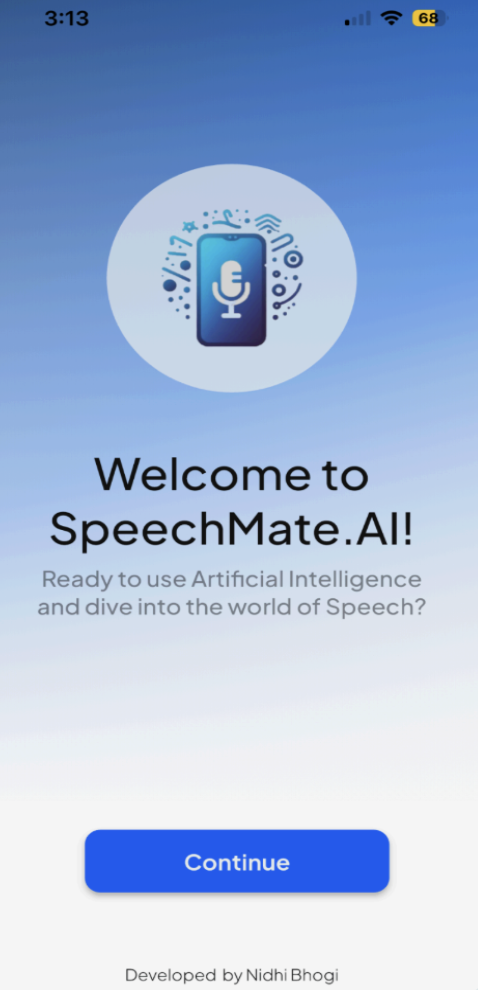 SpeechMate.AI App